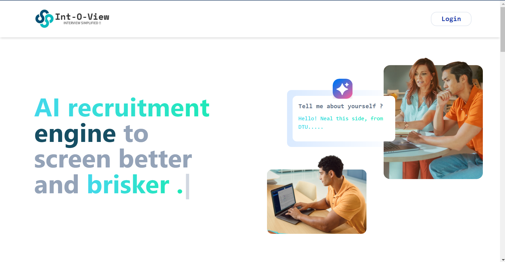 INT-O-VIEW - AI Interview Platform